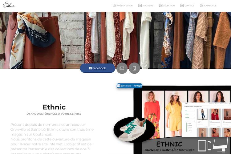 Ethnic | Site web : https://www.ethnic-boutique.fr